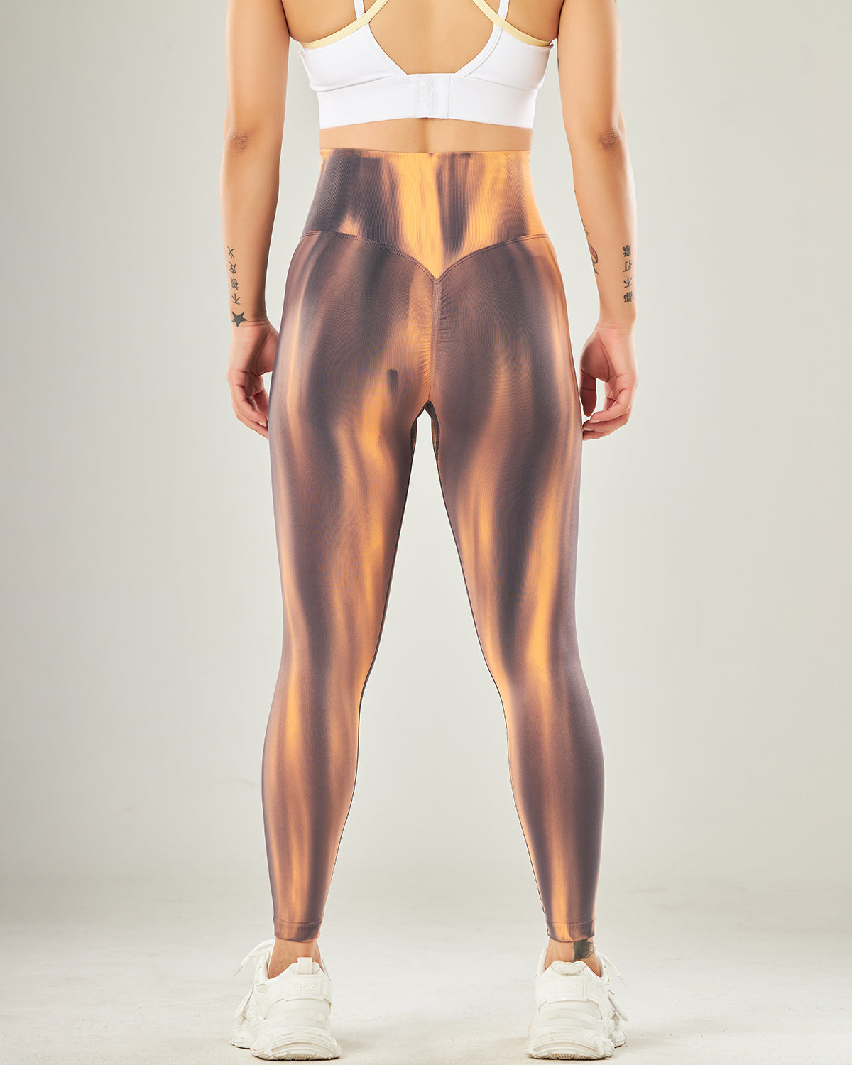 Hannah Nahtlose Leggings - Braun