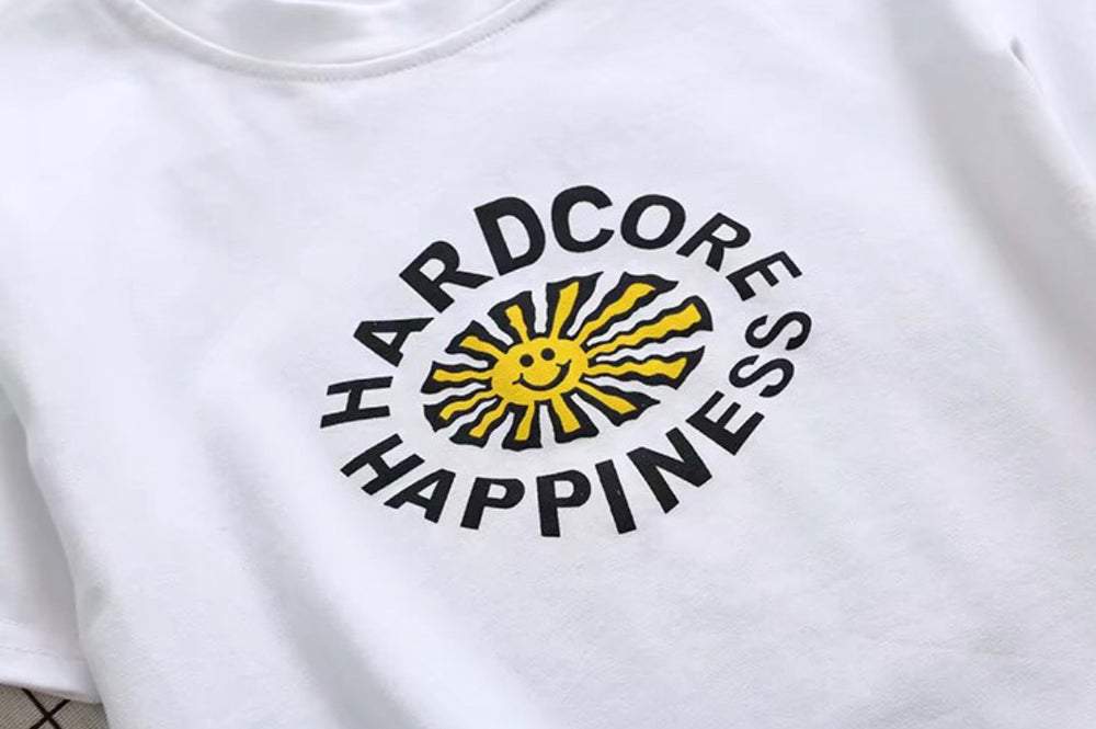 Hardcore Happiness Baby Tee