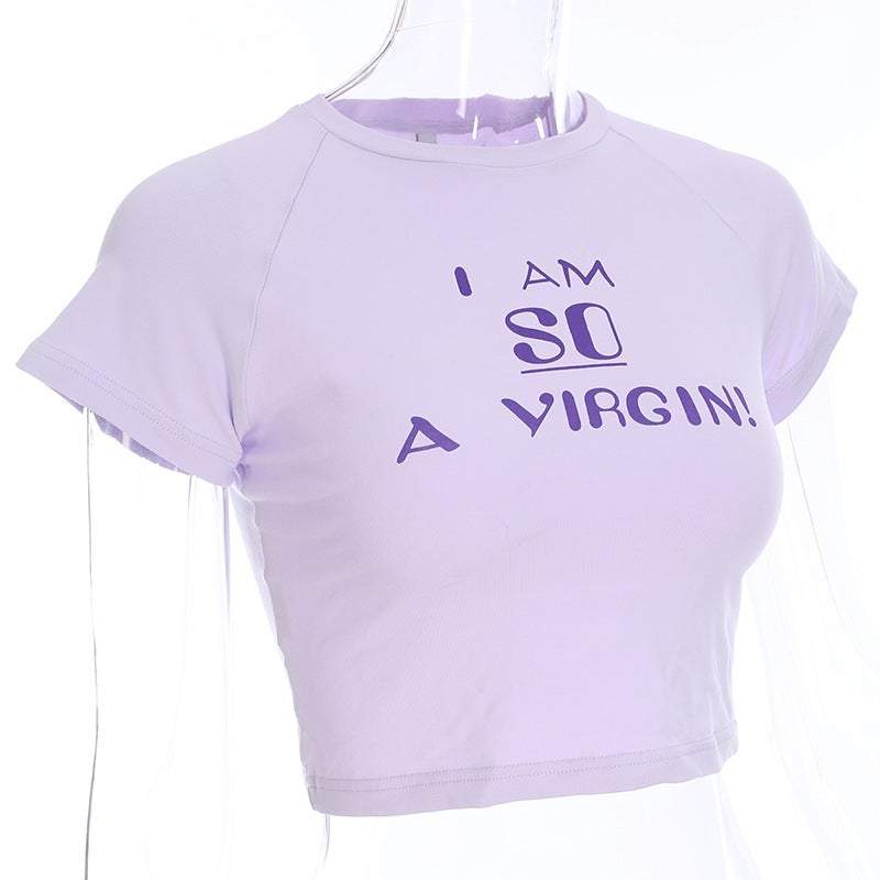 Maglietta "Sono così vergine"
