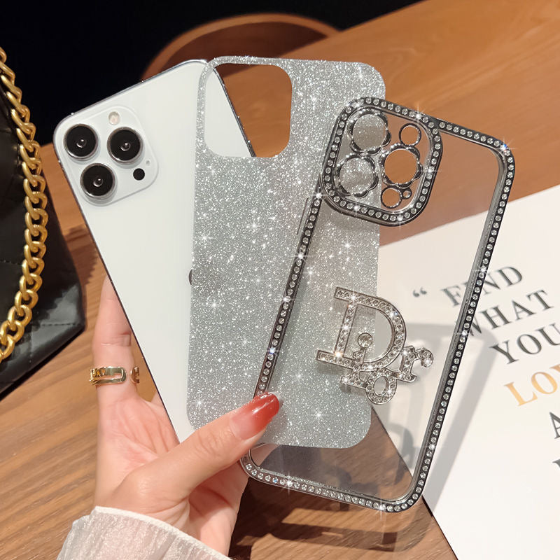 Bling Silver Star Phone Case For iPhone - ERPOQ