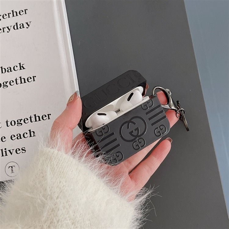 Textured Black AirPods Case