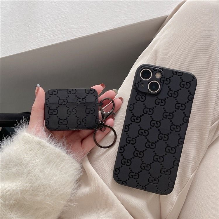 Textured Black AirPods Case