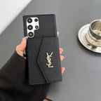 Schwarzes Galaxy-Case mit Kartenhalter für Samsung