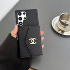 Schwarzes Galaxy-Case mit Kartenhalter für Samsung
