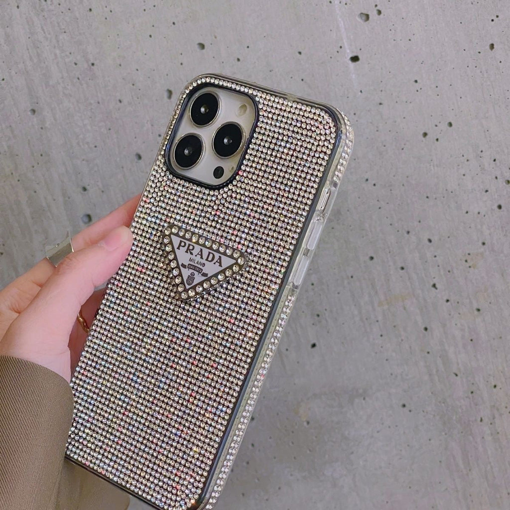 Niedliche Diamant-Telefonhülle für iPhone