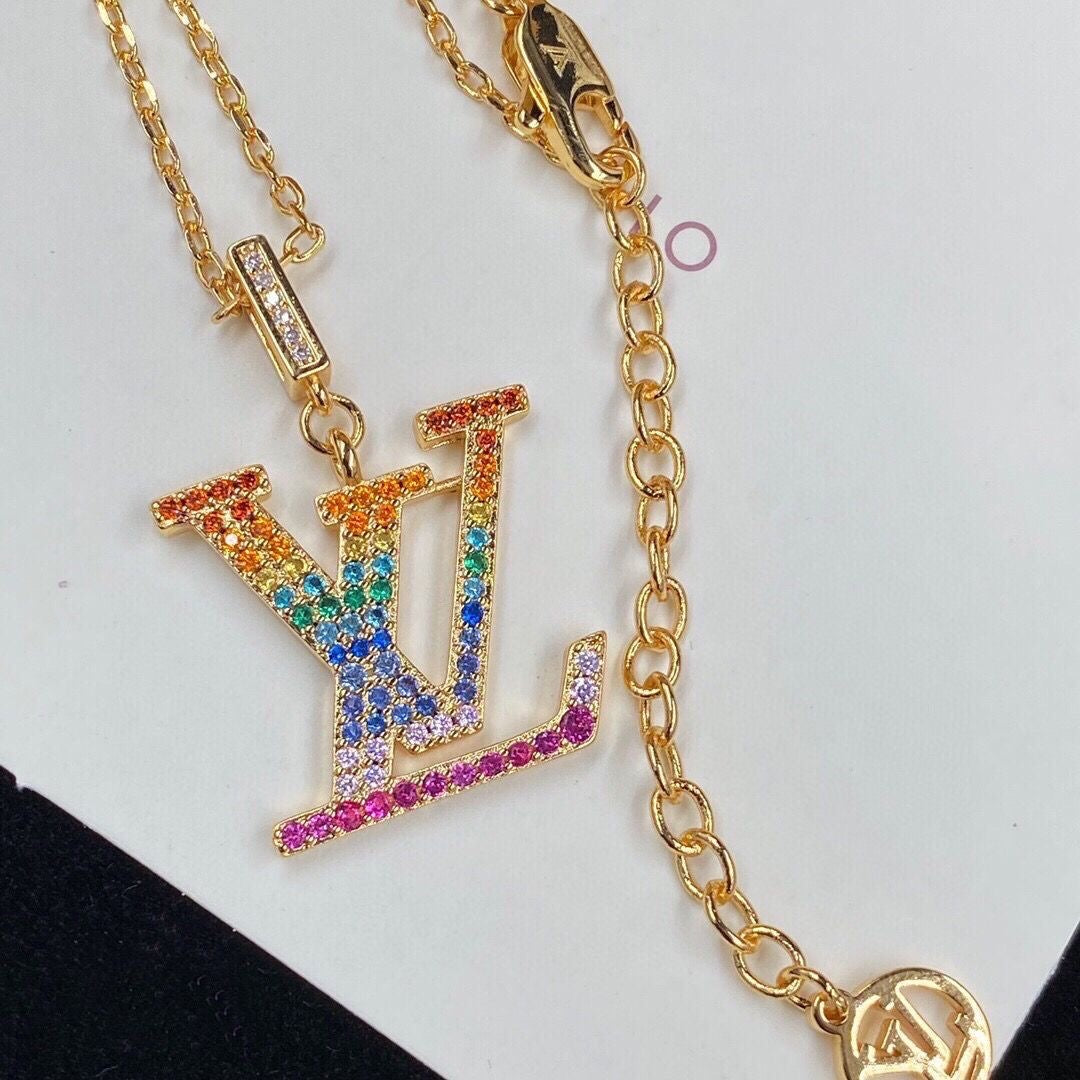 Colorful Pendant Necklace