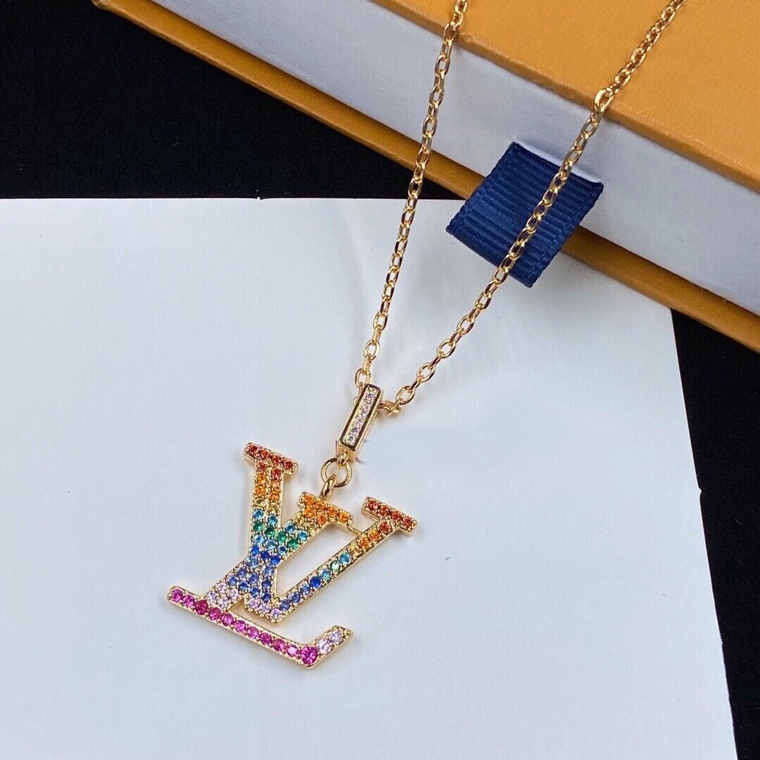 Colorful Pendant Necklace