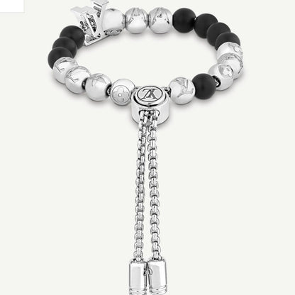 Silver Pendant Chain Bracelet