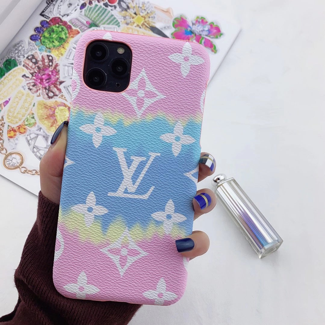 Flower Color Phone Case For iPhone