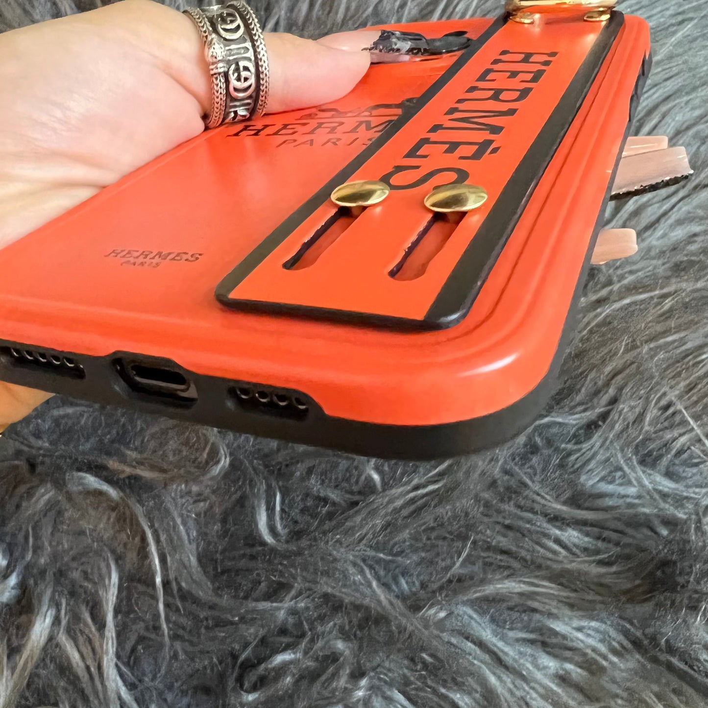 Waistband Orange Phone Case For iPhone