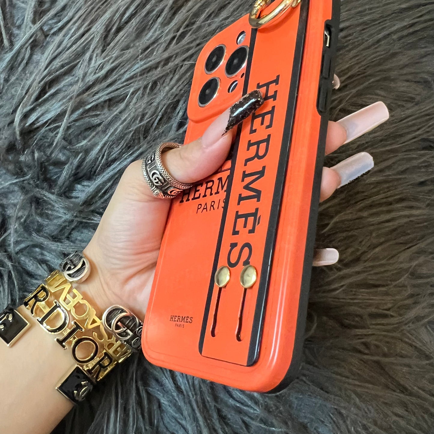 Waistband Orange Phone Case For iPhone