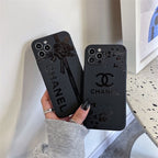 Schwarze Flecken-Telefonhülle für iPhone