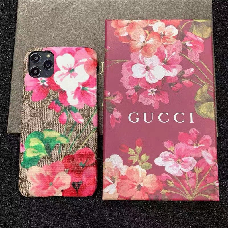 Flower Leather Galaxy Case For Samsung