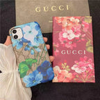 Flower Leather Phone Case For iPhone