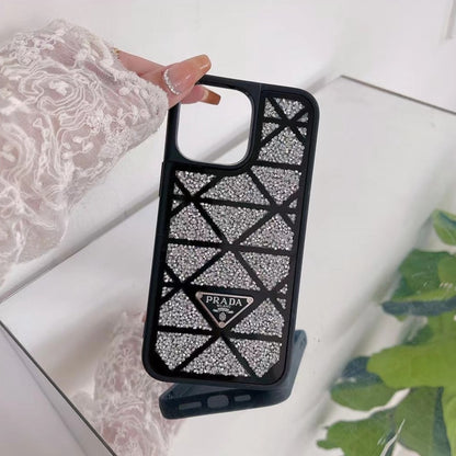 Bling Printed Phone Case For iPhone