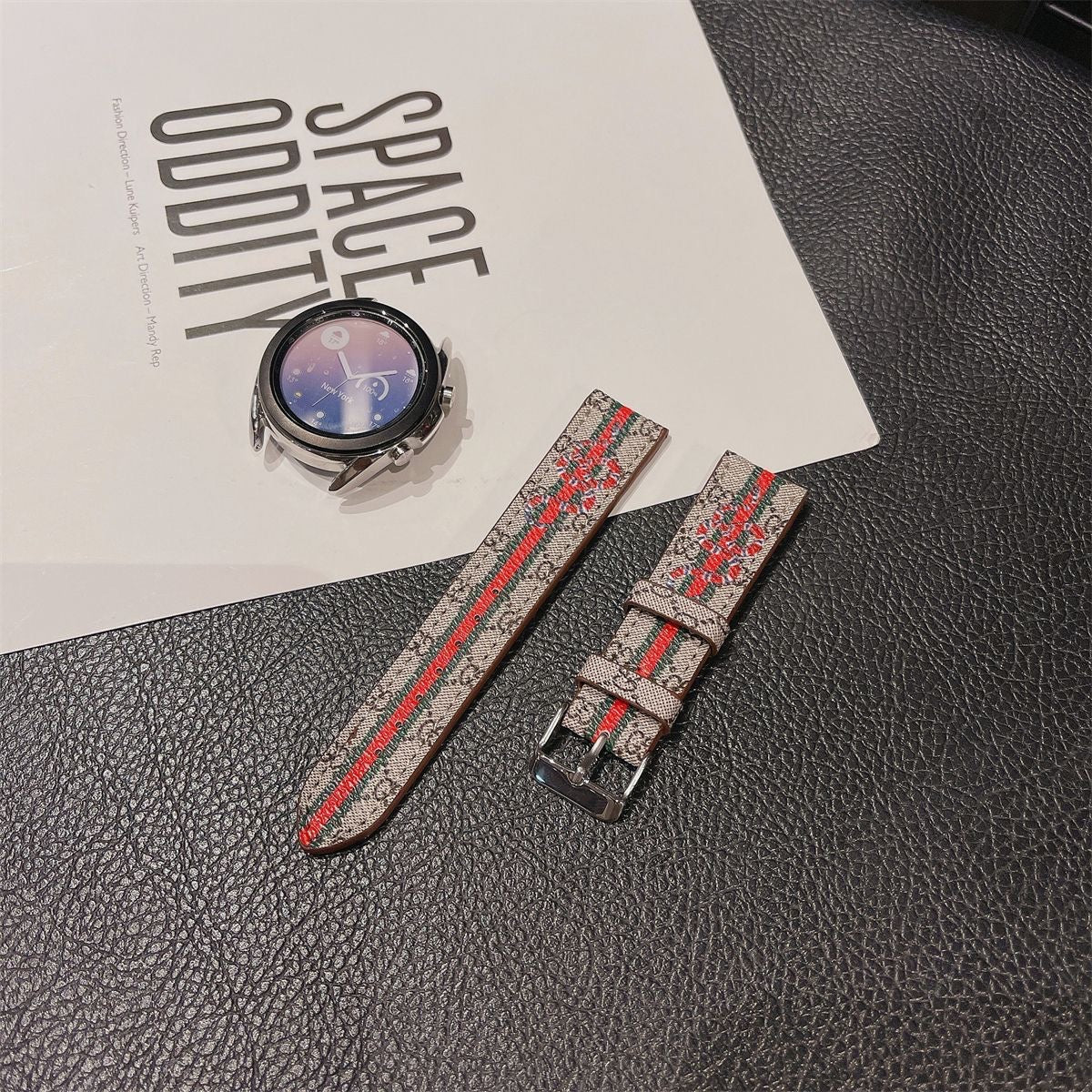 Blumen Trendy Galaxy Uhrenarmbänder