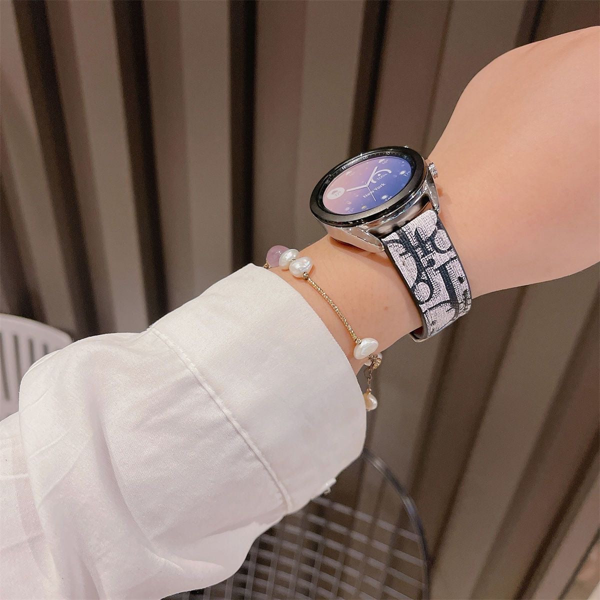 Bunte, trendige Galaxy-Uhrenarmbänder