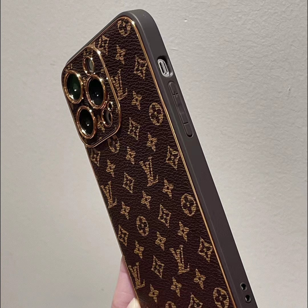 Brown Color Phone Case For iPhone