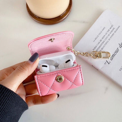 Leather Cute AirPods Case