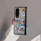 Blaue Fashion Galaxy Hülle für Samsung 