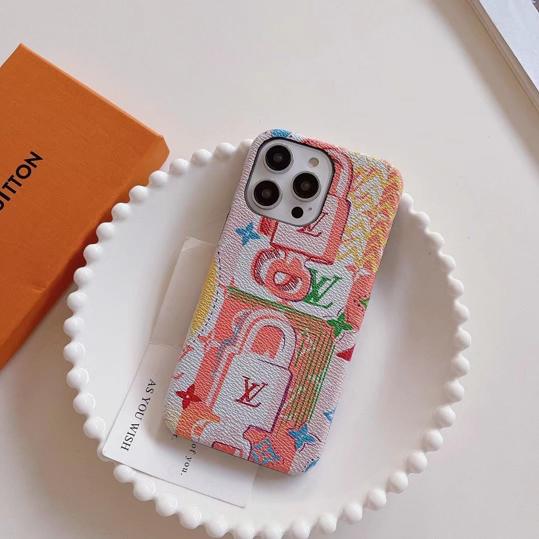 Classic Flower Phone Case For iPhone