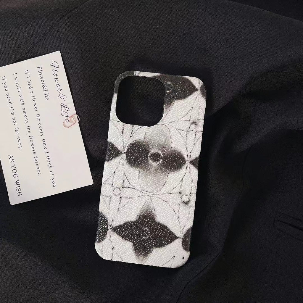 Klassische Blumen-Telefonhülle für iPhone