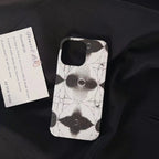 Klassische Blumen-Telefonhülle für iPhone