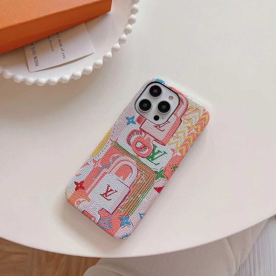 Classic Flower Phone Case For iPhone