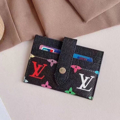 Rose Card Holder Wallet