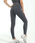 Isabella Nahtlose Leggings - Grau