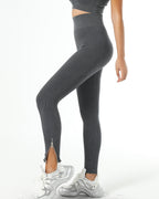Isabella Nahtlose Leggings - Grau