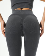 Isabella Nahtlose Leggings - Grau