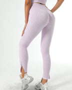 Isabella Nahtlose Leggings - Hellviolett