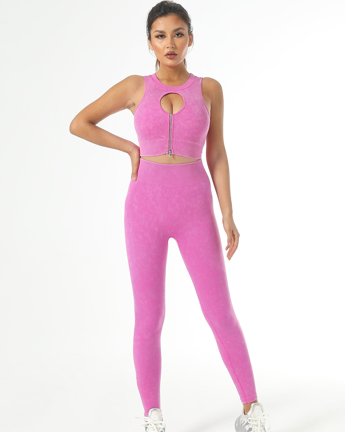 Leggings senza cuciture Isabella - Rosa