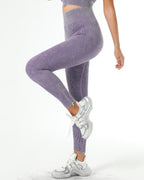 Isabella Nahtlose Leggings - Lila