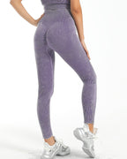 Isabella Nahtlose Leggings - Lila