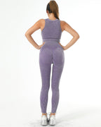 Isabella Nahtlose Leggings - Lila