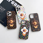 Bunte Blumen Galaxy Hülle für Samsung