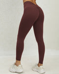 Lucia Scrunch Leggings - Braun