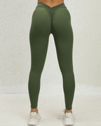 Lucia Scrunch Leggings - Grün