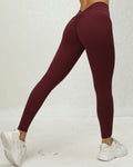 Leggings Lucia Scrunch - Marrone