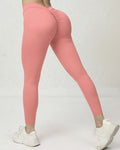 Lucia Scrunch Leggings - Pfirsich