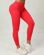 Lucia Scrunch Leggings - Rot