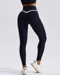 Nahtlose Leggings Natalie - Schwarz