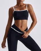 Nahtlose Leggings Natalie - Schwarz