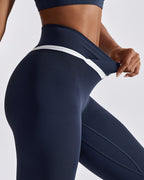 Nahtlose Leggings Natalie - Blau