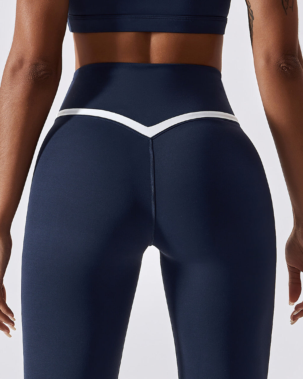 Nahtlose Leggings Natalie - Blau