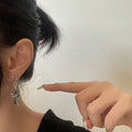 Cross Pendant Earrings