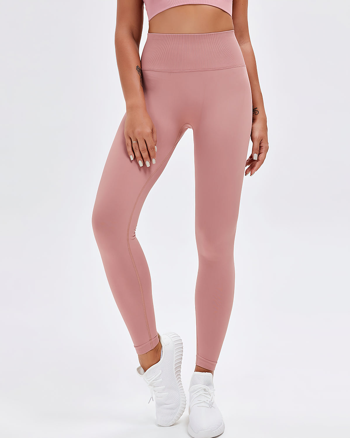 Sophia Nahtlose Leggings - Rosa