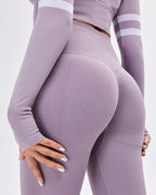 Sophia Nahtlose Leggings - Lila